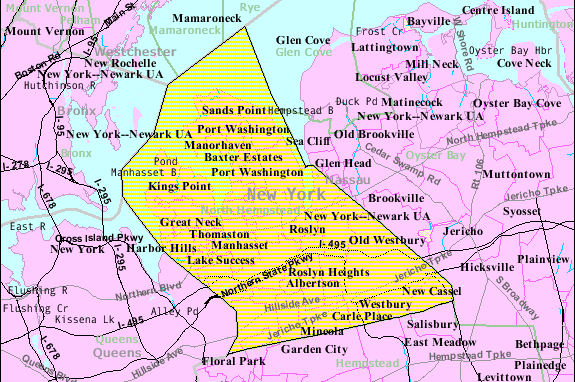 North Hempstead Township Map