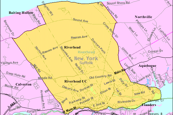 Riverhead Township Map